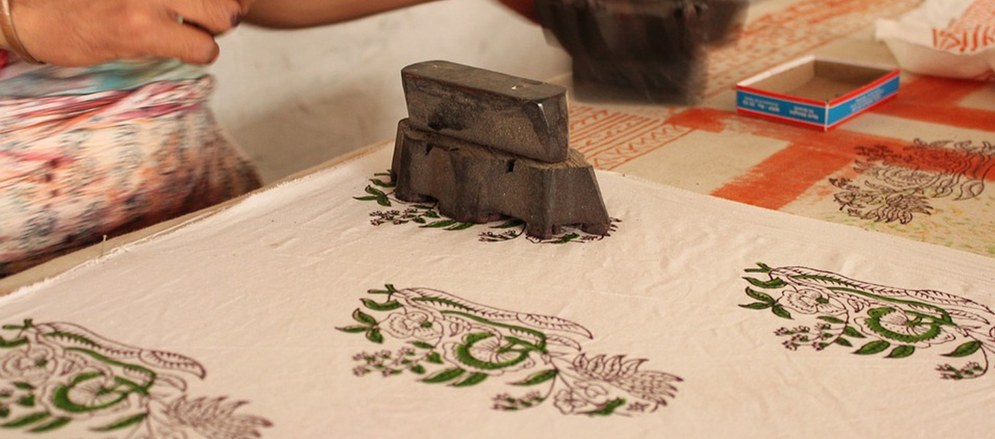 HAND BLOCK PRINTED